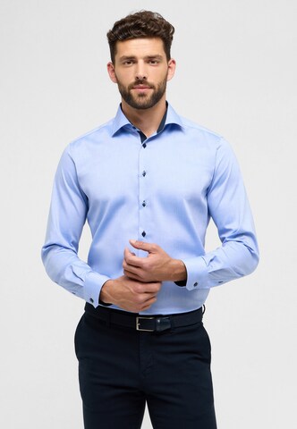 ETERNA Regular fit Business shirt in Blue: front