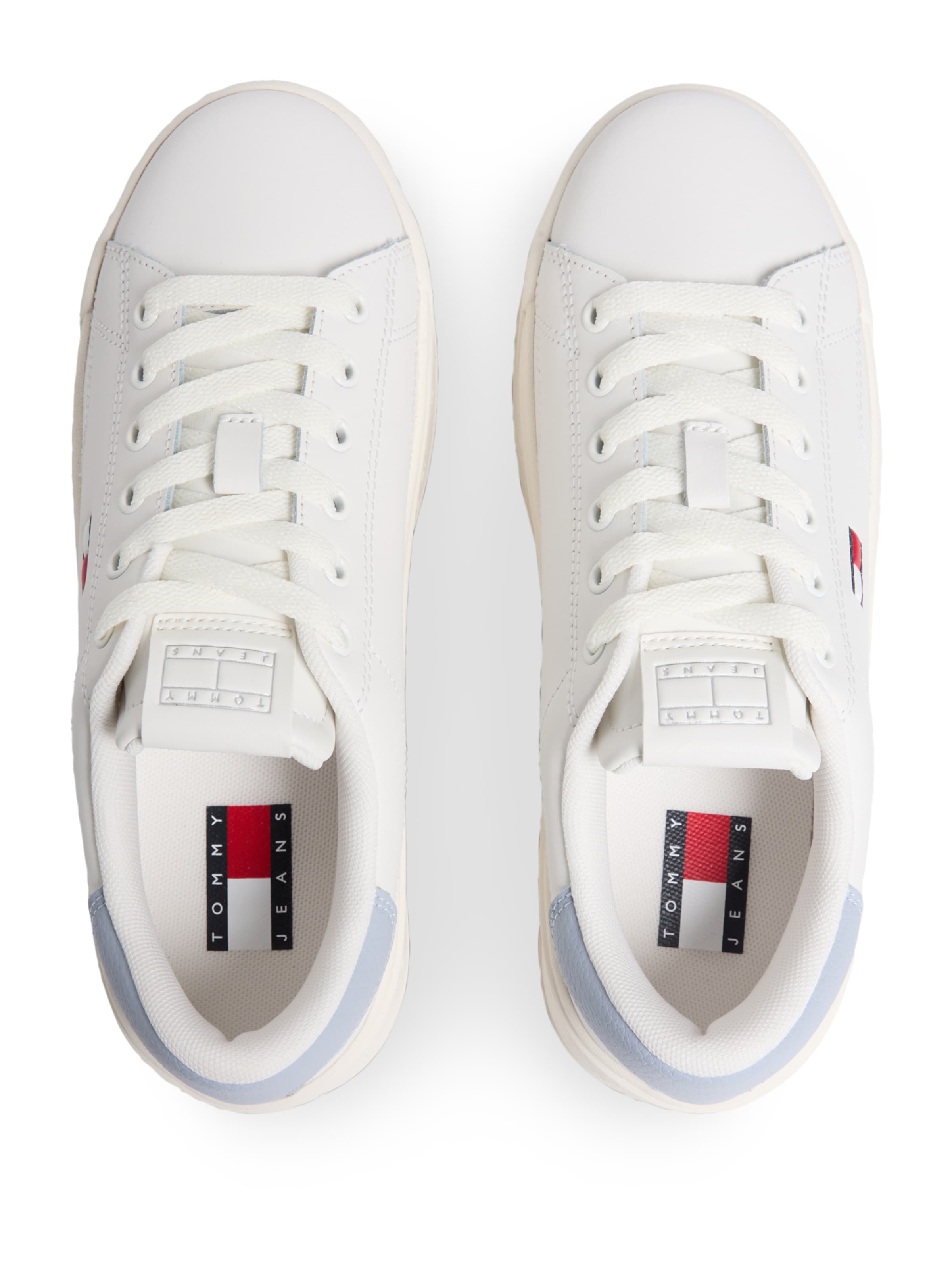 Tommy Jeans Sneakers laag in Beige