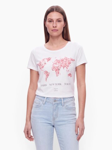 EINSTEIN & NEWTON Shirts 'World' i hvid: forside