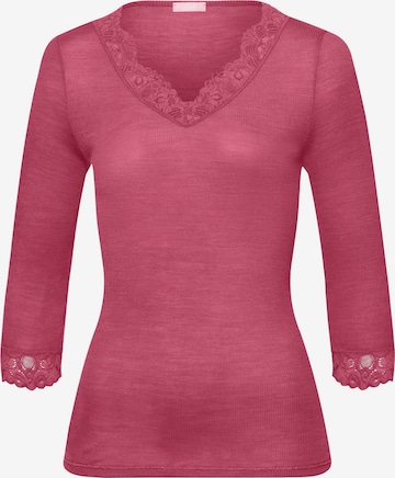 Hanro Undershirt in Pink: front
