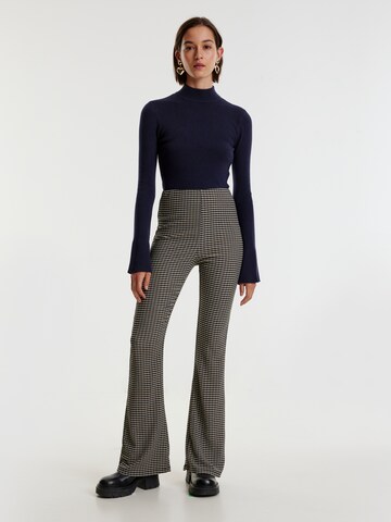 évasé Pantalon 'Zelinda' EDITED en gris