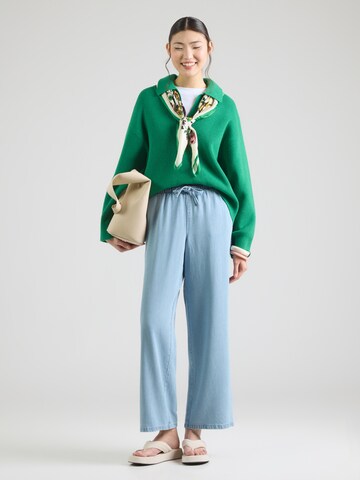 mėlyna JDY Plačios klešnės Džinsai