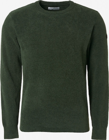 No Excess Sweater in Green: front