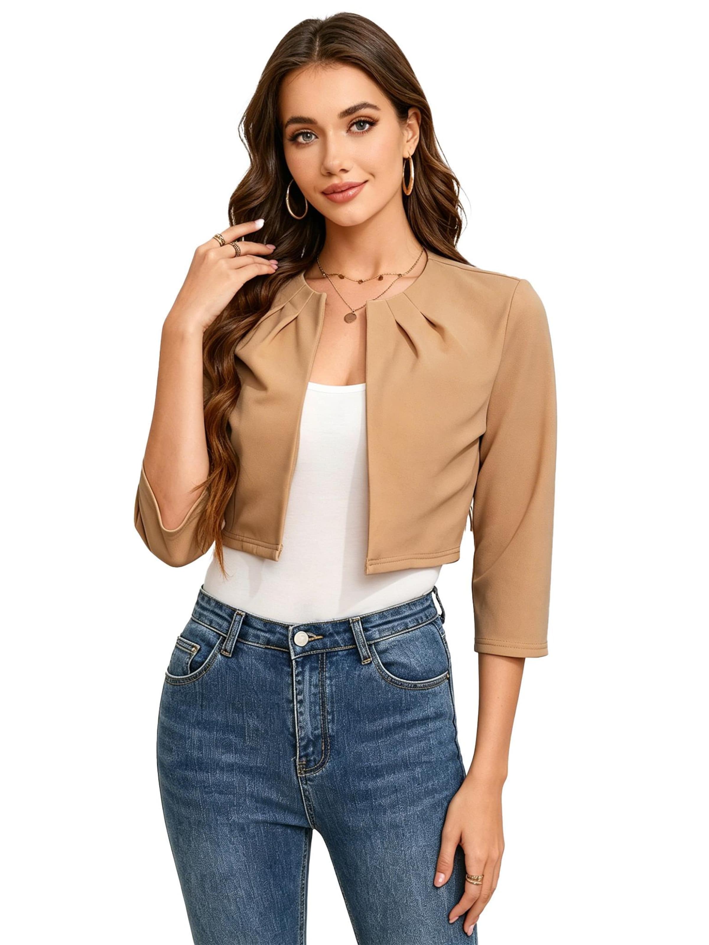 KoJooin Blazer‌‌‌ in Beige: Vorderseite