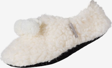 camano Hausschuh in Weiß: Vorderseite