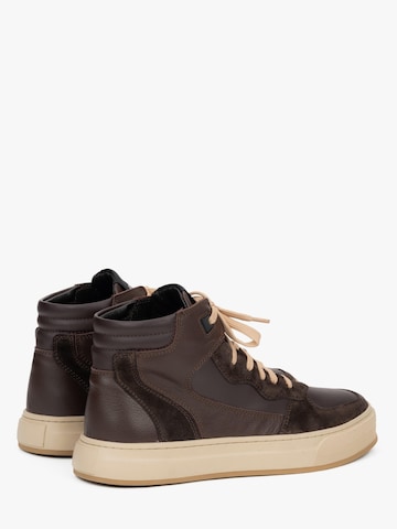 Estro Sneaker high '09-4699' i brun