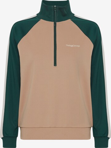 Sweat-shirt 'SIMA' The Jogg Concept en beige : devant