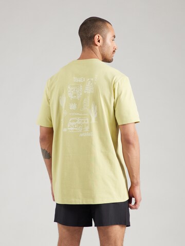 T-Shirt fonctionnel ADIDAS TERREX en jaune : devant