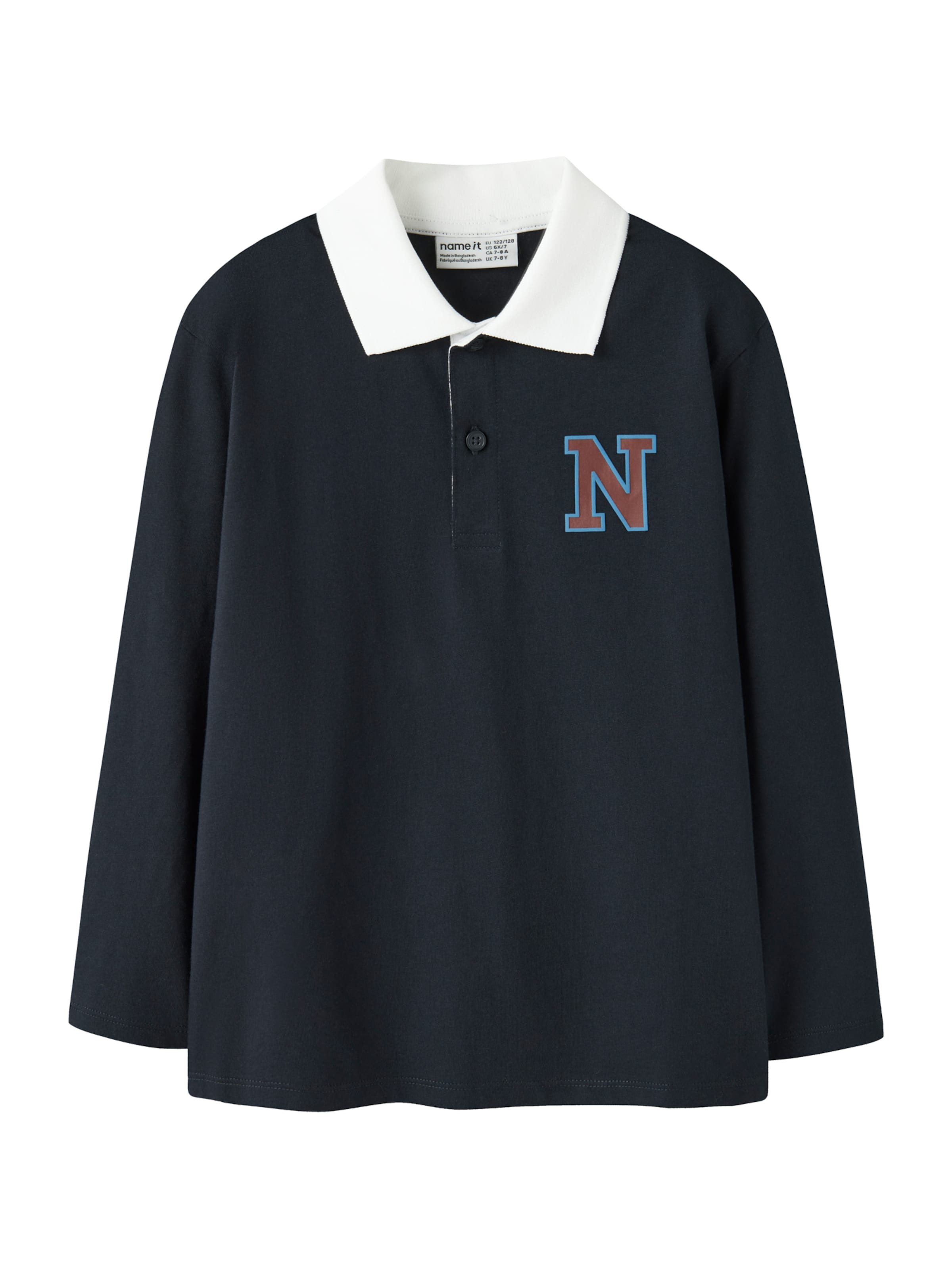 NAME IT Футболка 'NKMTIM' в Синий: спереди