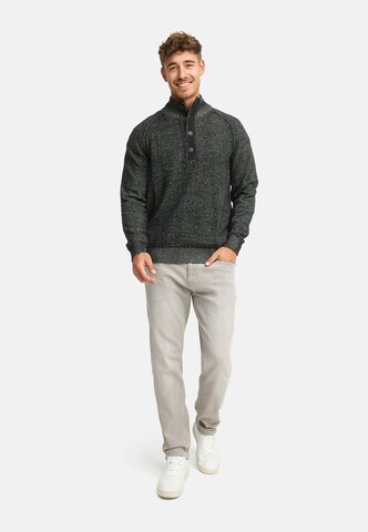 INDICODE JEANS Trui 'INRajas' in Zwart