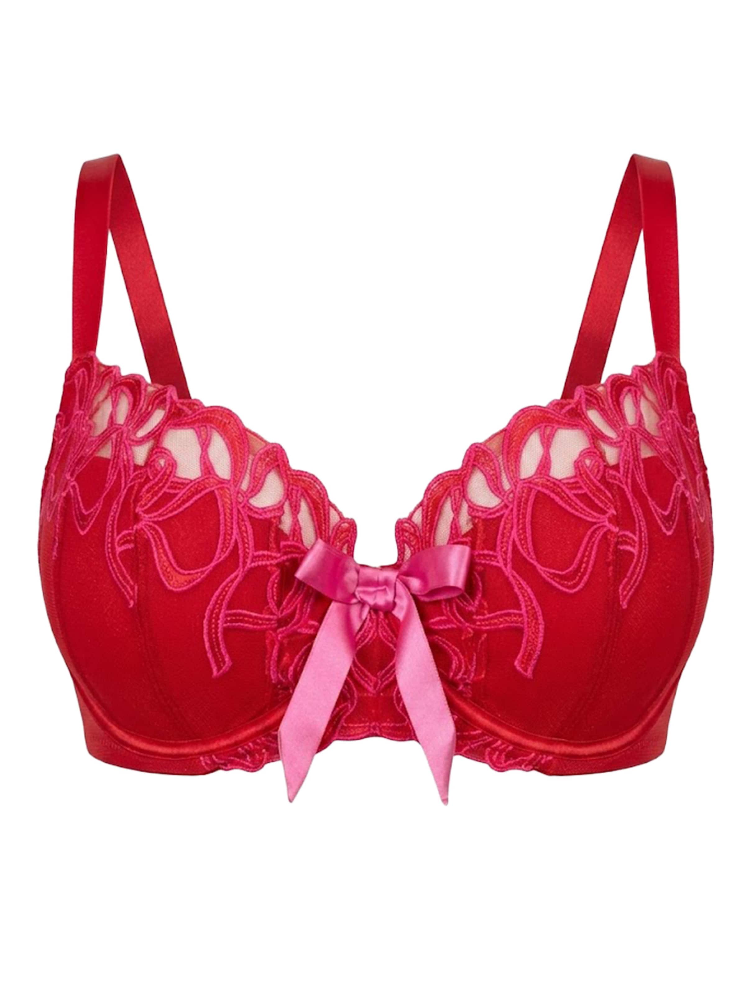 Invisible Soutien-gorge SugarShape en rouge : devant
