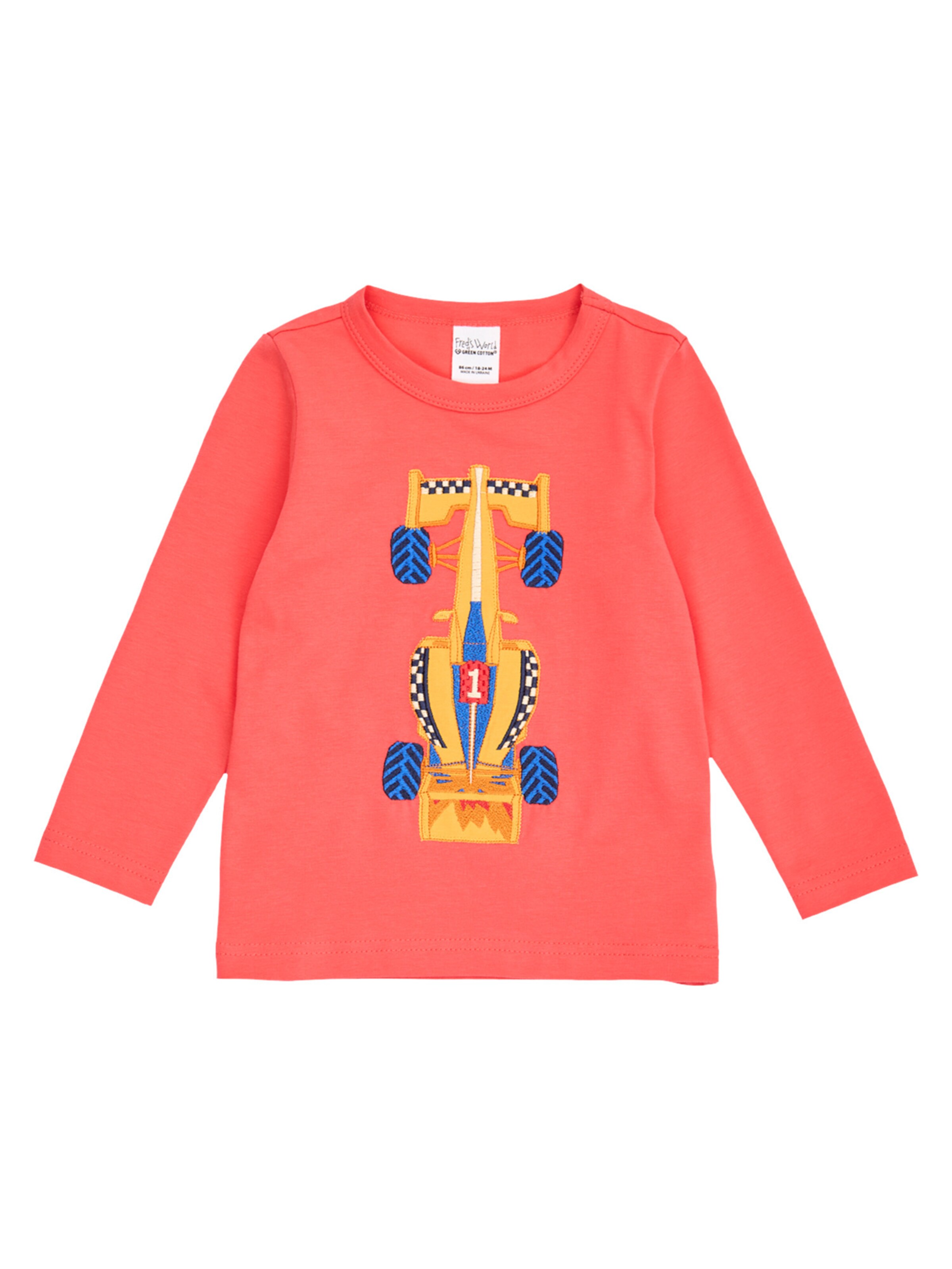 Fred's World by GREEN COTTON Shirt in Rood: voorkant