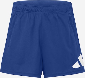 mėlyna ADIDAS PERFORMANCE Sportinės kelnės 'Essentials': priekis