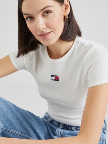 Maglietta di Tommy Jeans in bianco