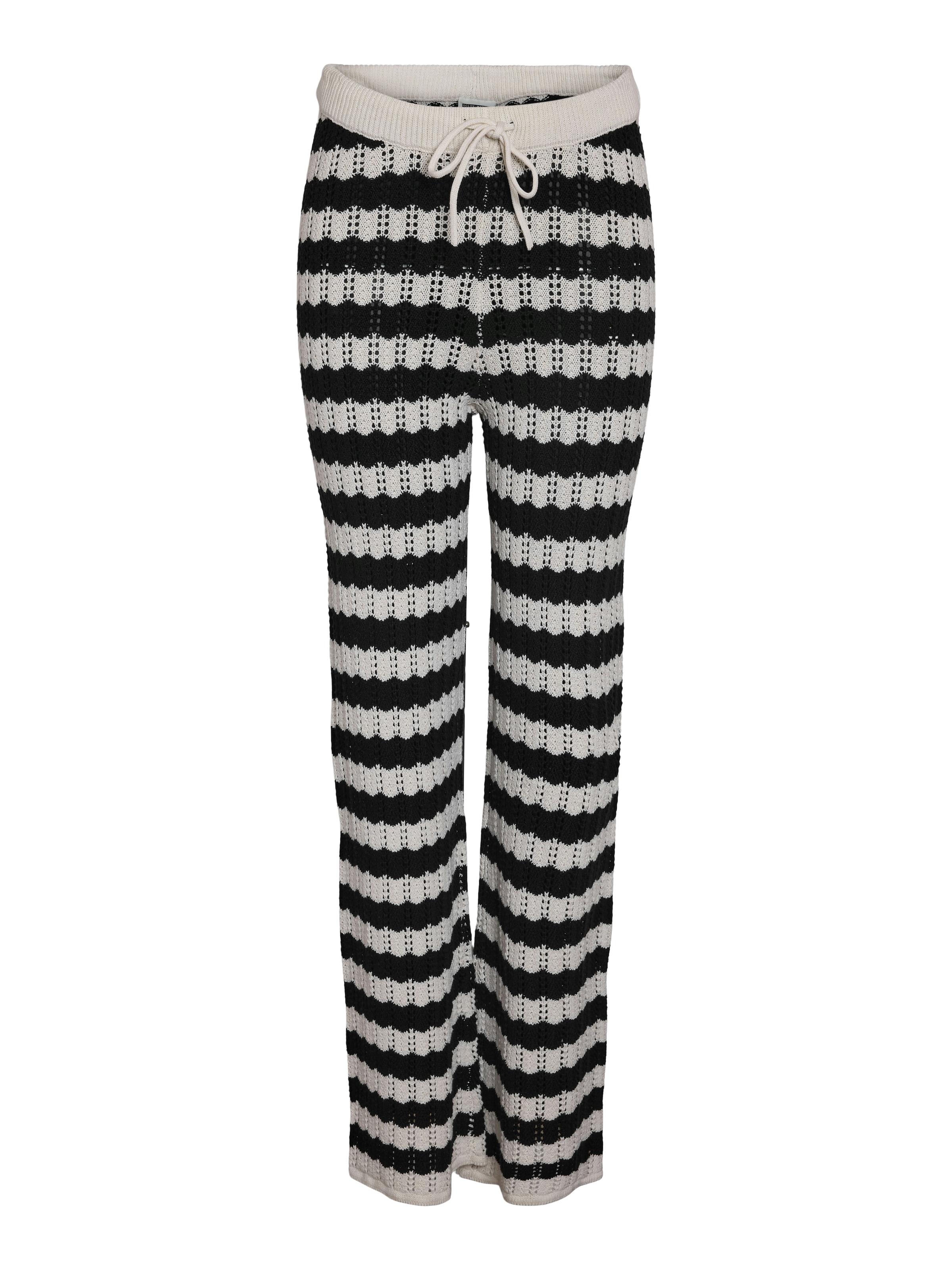 Noisy may - Flared Calças 'NMLAIKA' em bege: frente