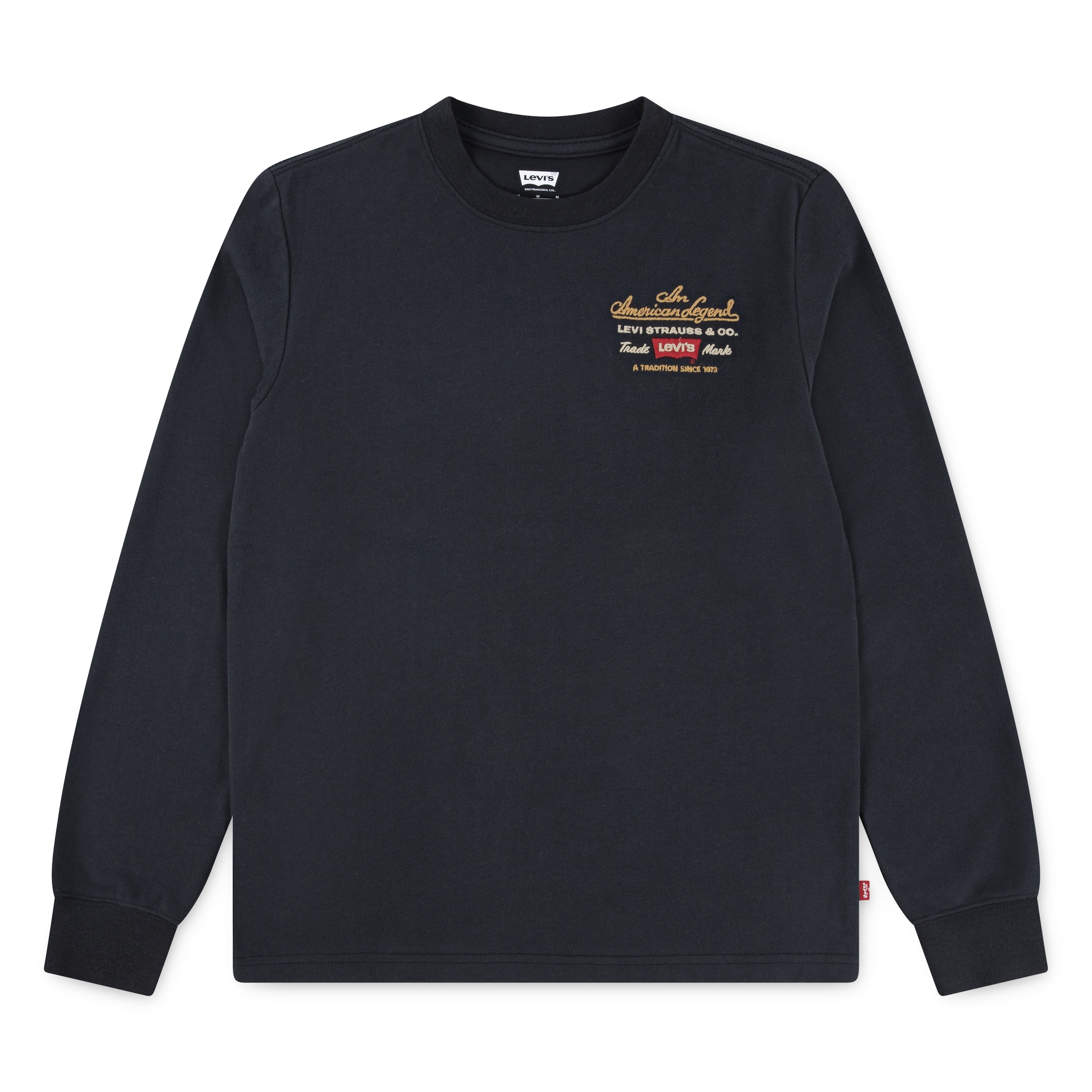 Levi's Kids Shirt in Black: front