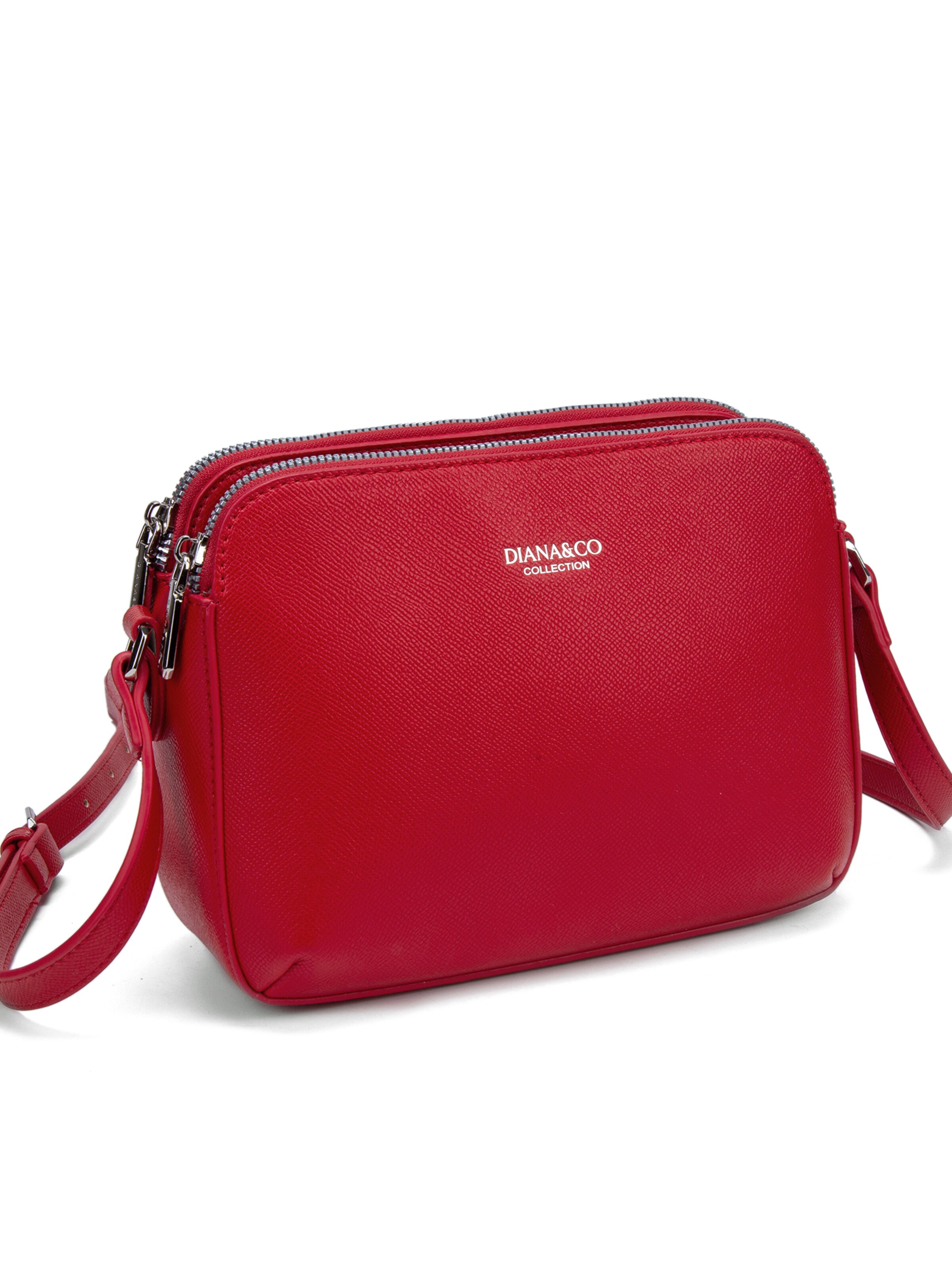 Borsa a tracolla di Diana&Co. in rosso