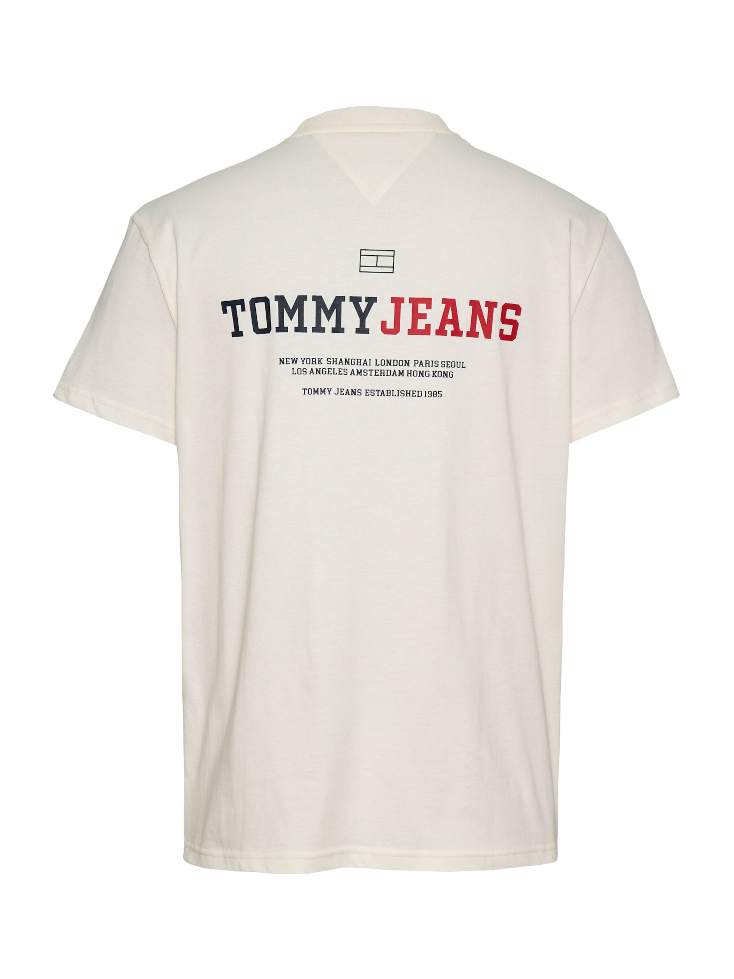 balts Tommy Jeans T-Krekls