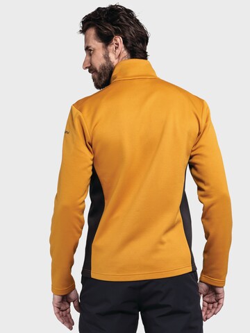 Schöffel Funktionele fleece-jas '  Pine' in Geel