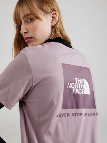 T-shirt 'REDBOX' THE NORTH FACE en violet