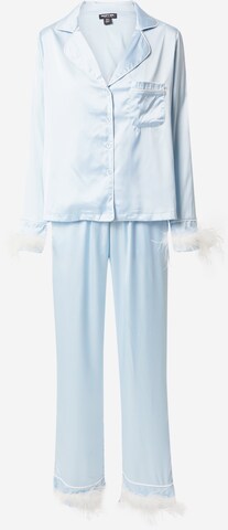 Nasty Gal Pajama in Blue: front