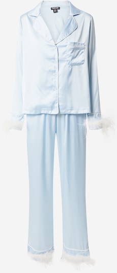 Nasty Gal Pyjama en bleu clair, Vue avec produit