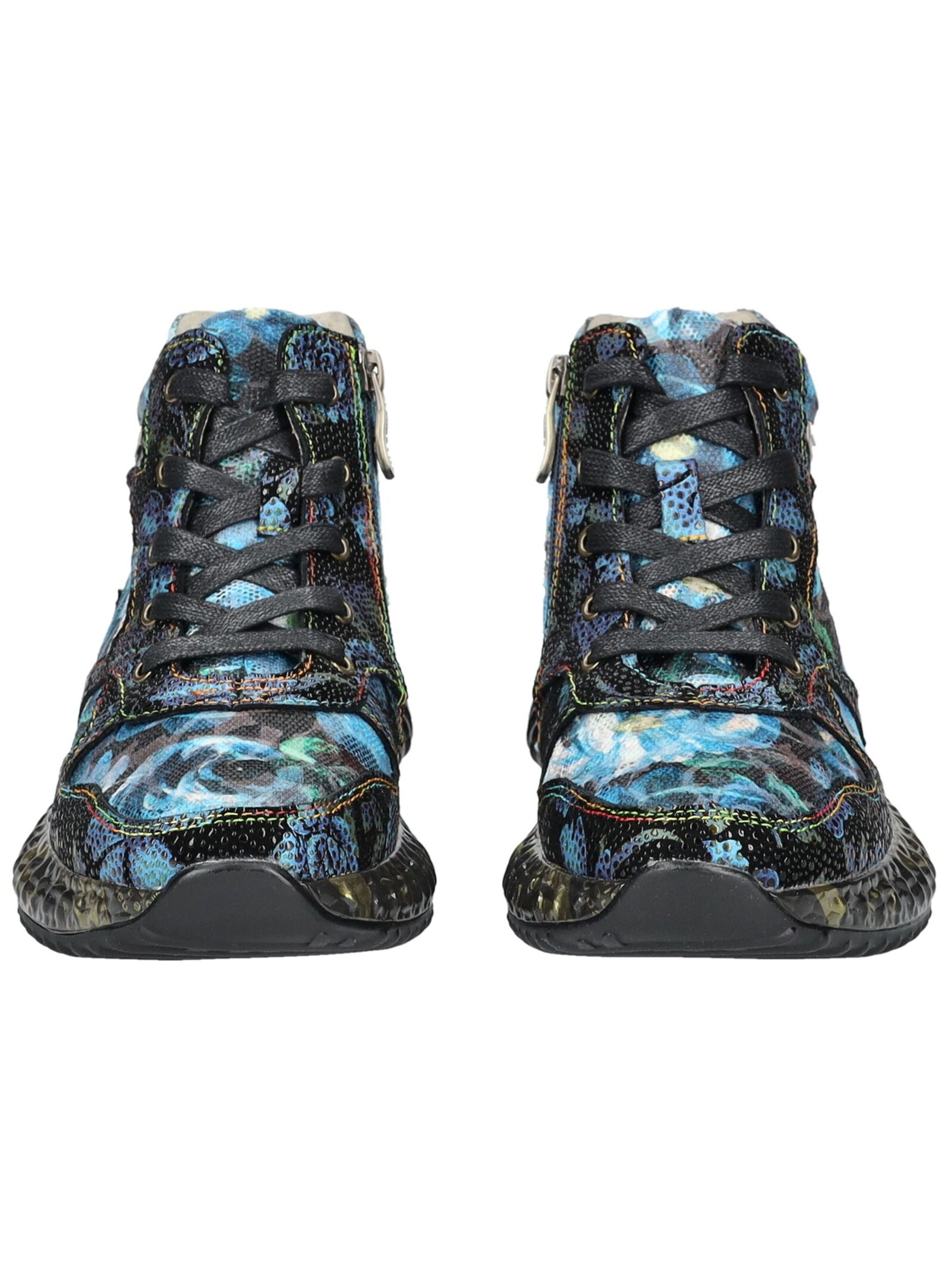 Baskets basses Laura Vita en bleu