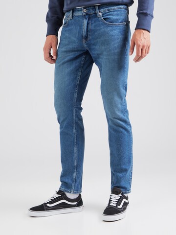 Calvin Klein Jeans Slimfit Τζιν σε μπλε: μπροστά