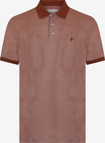 DENIM CULTURE Shirt 'CALVIN' in Brown: front