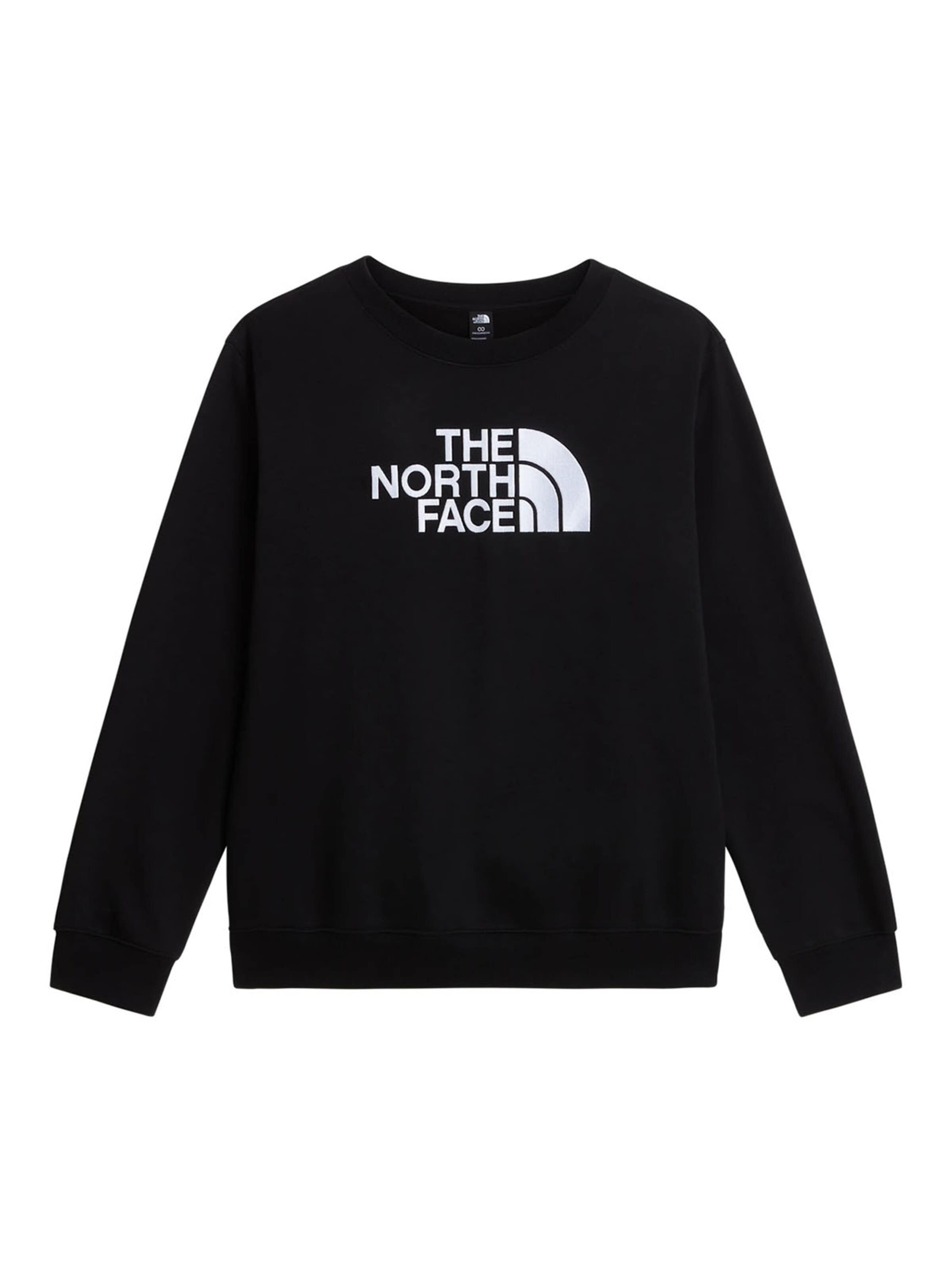 THE NORTH FACE Sweatshirt 'Essential Regular Crew'‌‌‌‌‌‌ in Schwarz: Vorderseite