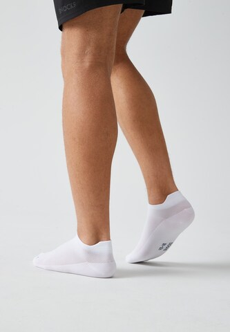 SNOCKS Ankle Socks in White