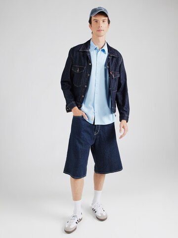Regular fit Cămașă 'BHBOBBY' de la BLEND pe albastru