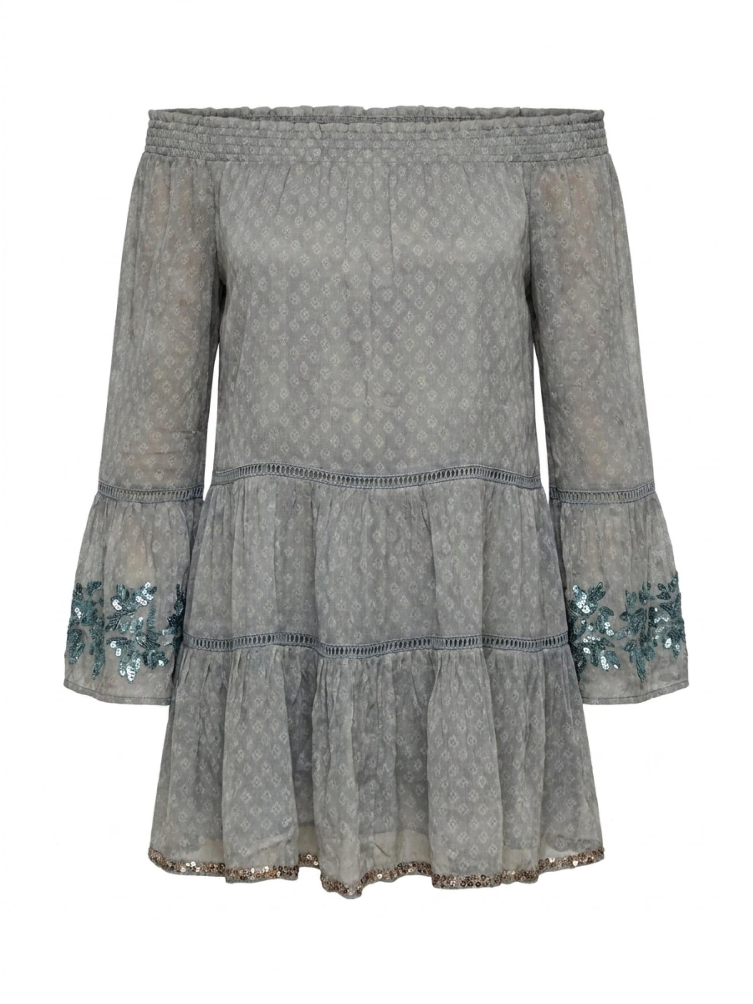 Robe 'Palmera' Miss June en bleu
