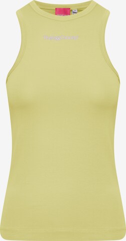 Top di The Jogg Concept in giallo: frontale