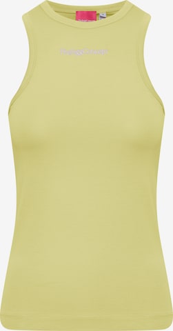 The Jogg Concept Top in Yellow: front