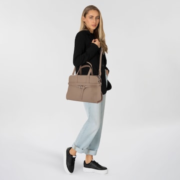 Borsa a mano di TOM TAILOR in grigio: frontale