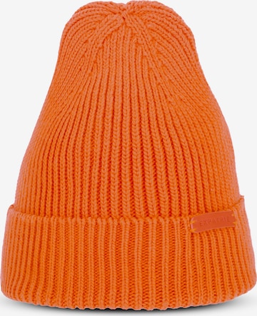 Expatrié Beanie 'Luna' in Orange: front