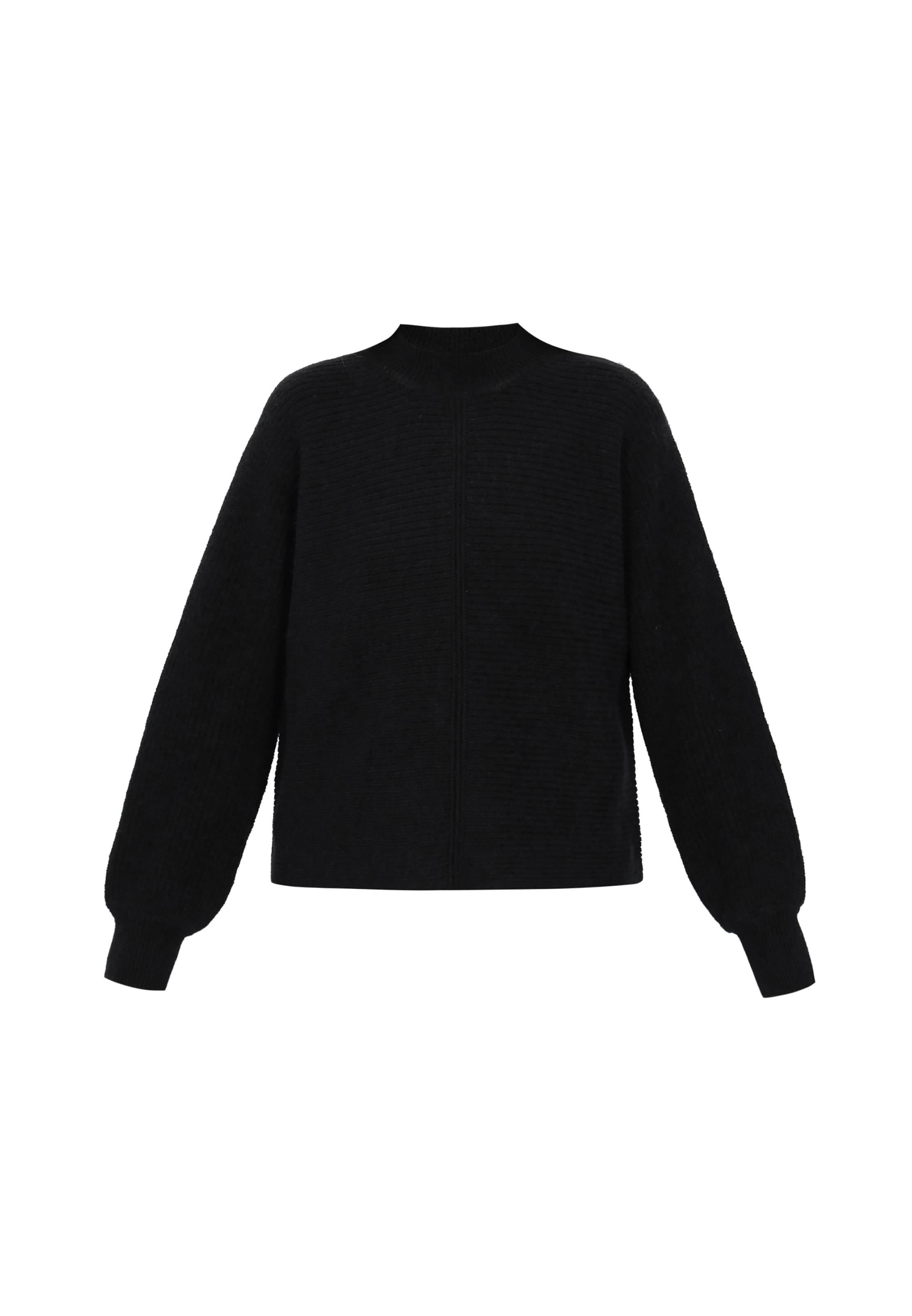 DreiMaster Vintage Pullover in Schwarz: Vorderseite