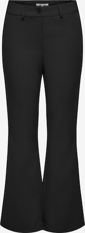 Only Tall Flared Pants 'BERRY' in Black: front