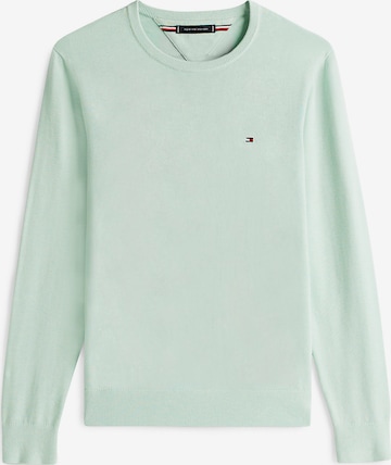 TOMMY HILFIGER Pullover in Grün: Vorderseite
