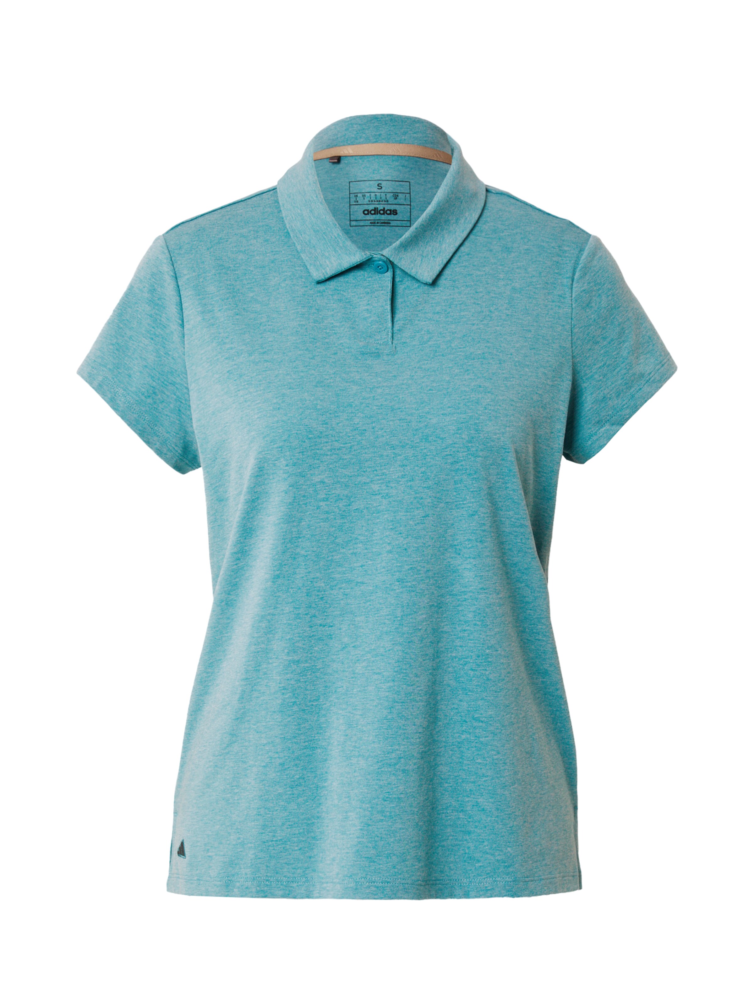 Maglia funzionale 'GO-TO' di ADIDAS GOLF in verde: frontale