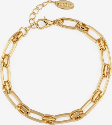 Orelia Bracelet in Gold: front