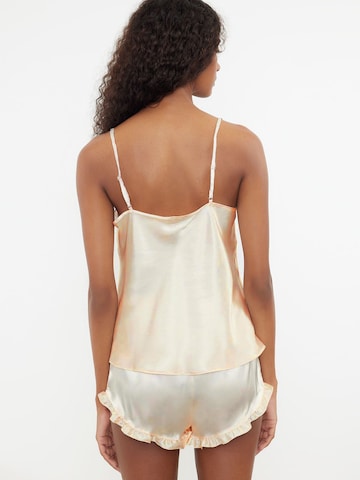 Trendyol Korte pyjama in Beige