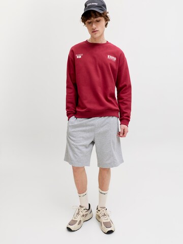 JACK & JONES Loosefit Shorts in Grau