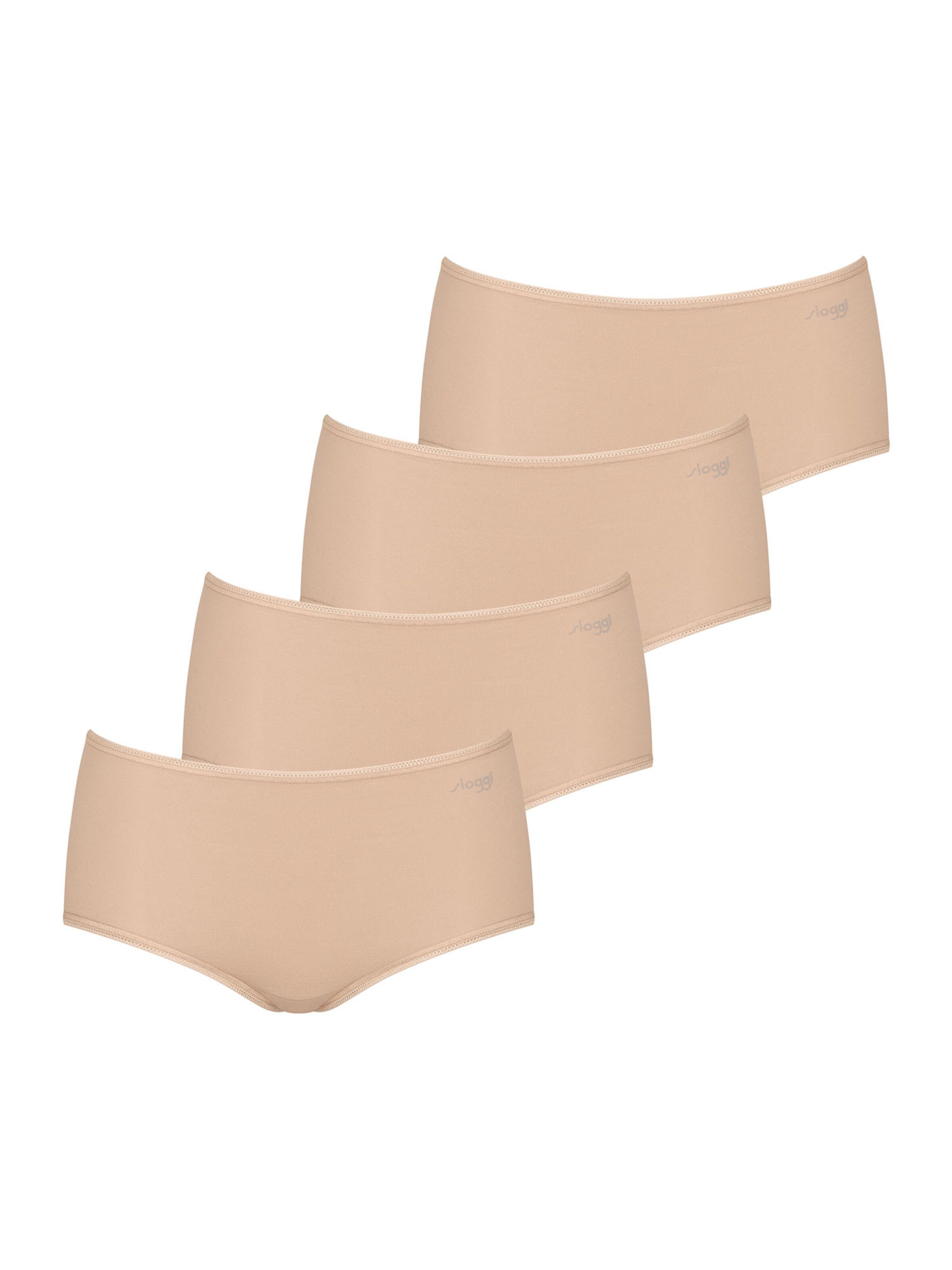 SLOGGI Midislip 'Pure Comfort' in Beige: Vorderseite