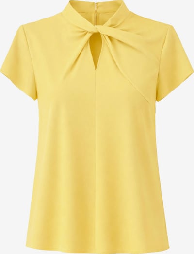 REGINA FASHION Blūze 'Elegance Twist Blouse' pieejams S/Klasisks piegriezums, krāsa - citrondzeltens, Preces skats