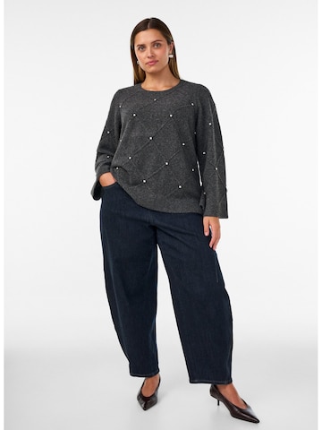 Zizzi - Jersey 'Malma' en gris
