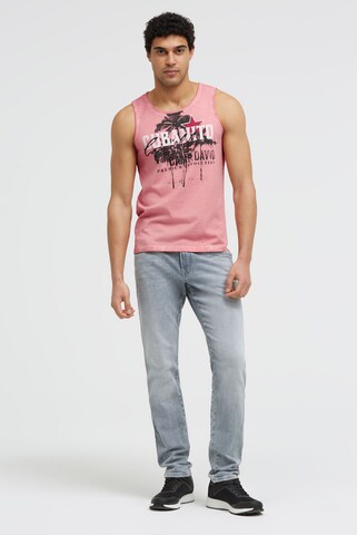 CAMP DAVID Shirt in Red