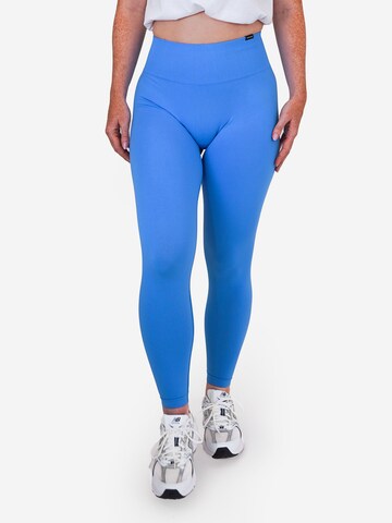 sminded® Regular Leggings 'Seamless Boost Leggings' in Blue