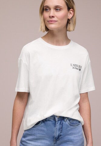 STREET ONE Shirt in White: front